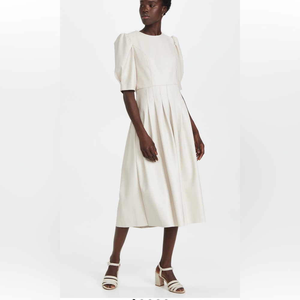 En Saison faux leather dress